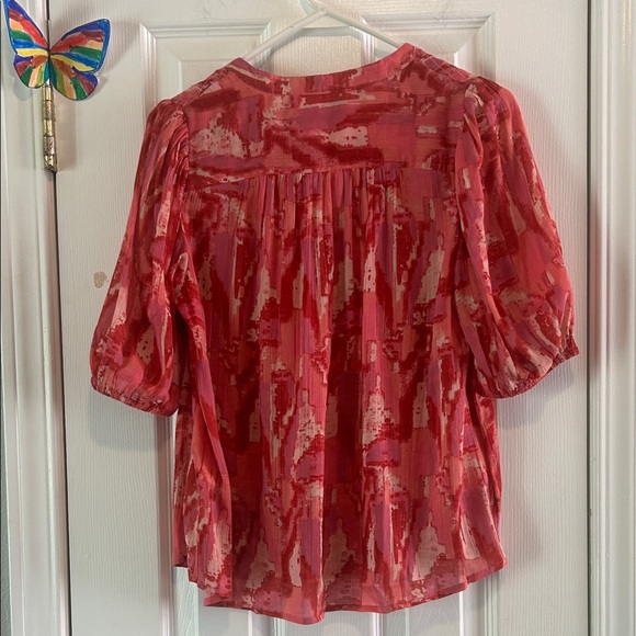 ba&sh Teodor Blouse in the color Rose - Picture 8 of 8